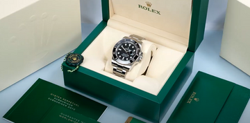 Rolex Submariner in its box