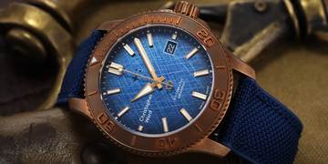Christopher Ward bronze watch