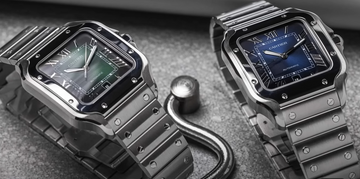 2 Cartier Santos watches