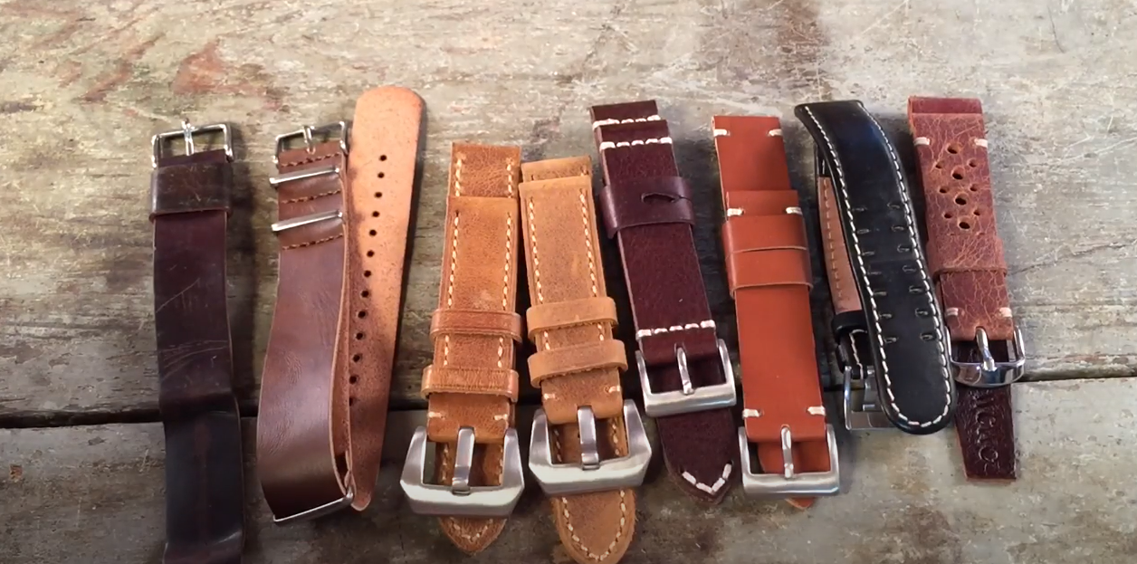 varius leather watch straps