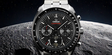 Omega Speedmaster Meteorite Moonphase