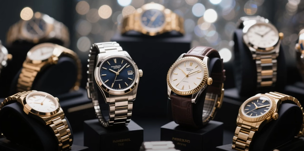 various luxury watch