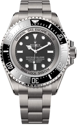 Rolex Deepsea Challenge 50mm Intense Black Dial Black Cerachrom Bezel RLX Titanium Oyster Bracelet - 126067 - 2025