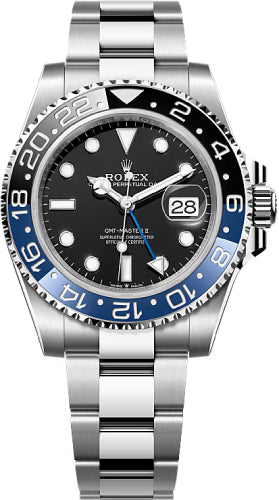Rolex GMT-Master II 40mm Black Dial Oyster Bracelet 