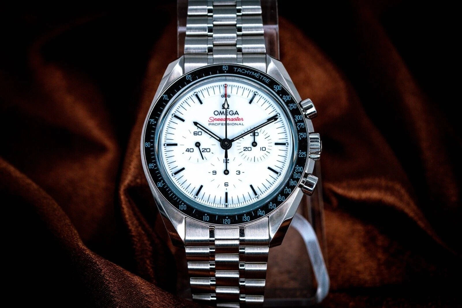 2024 OMEGA SPEEDMASTER MOONWATCH NEW WHITE DIAL 42MM WATCH 310.30.42.50.04.001